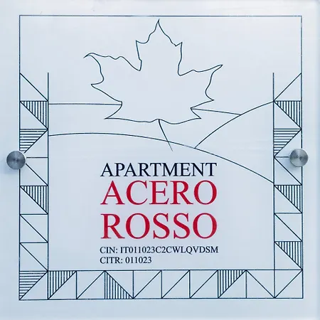 Acero Rosso דירה ריקו דל גולפו די ספאציה