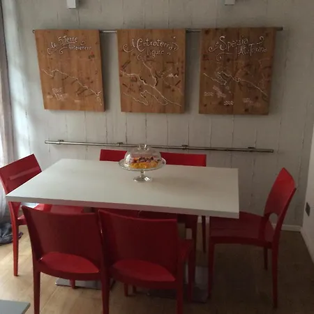 Апартаменты Acero Rosso Рикко-дель-Гольфо-ди-Специя